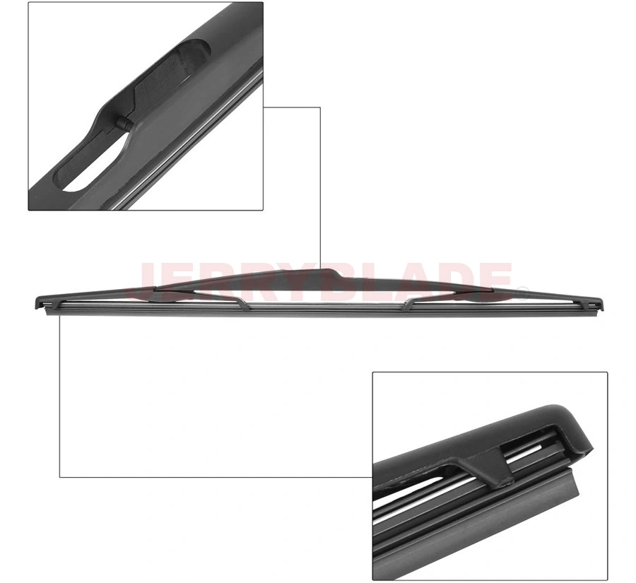 Rear Windshield Wiper Arm and Back Wiper Blade Set for 2006-2013 Volvo C30 OE31290075, 30649727, 30649728 Volvo Genuine Auto Parts Replacement 16inch 41cm