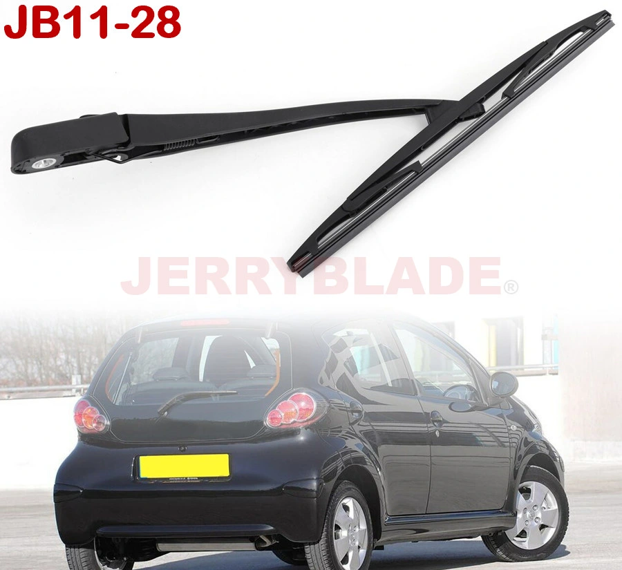 Jerryblade Rear Windscreen Wiper Arm and Blade Set 30 Cm 12 Inch for Peugeot 107 2005-2014 OE 6405he / 6405V5 / 6426yn Automotive Rear Windshield Wiper Arm Set