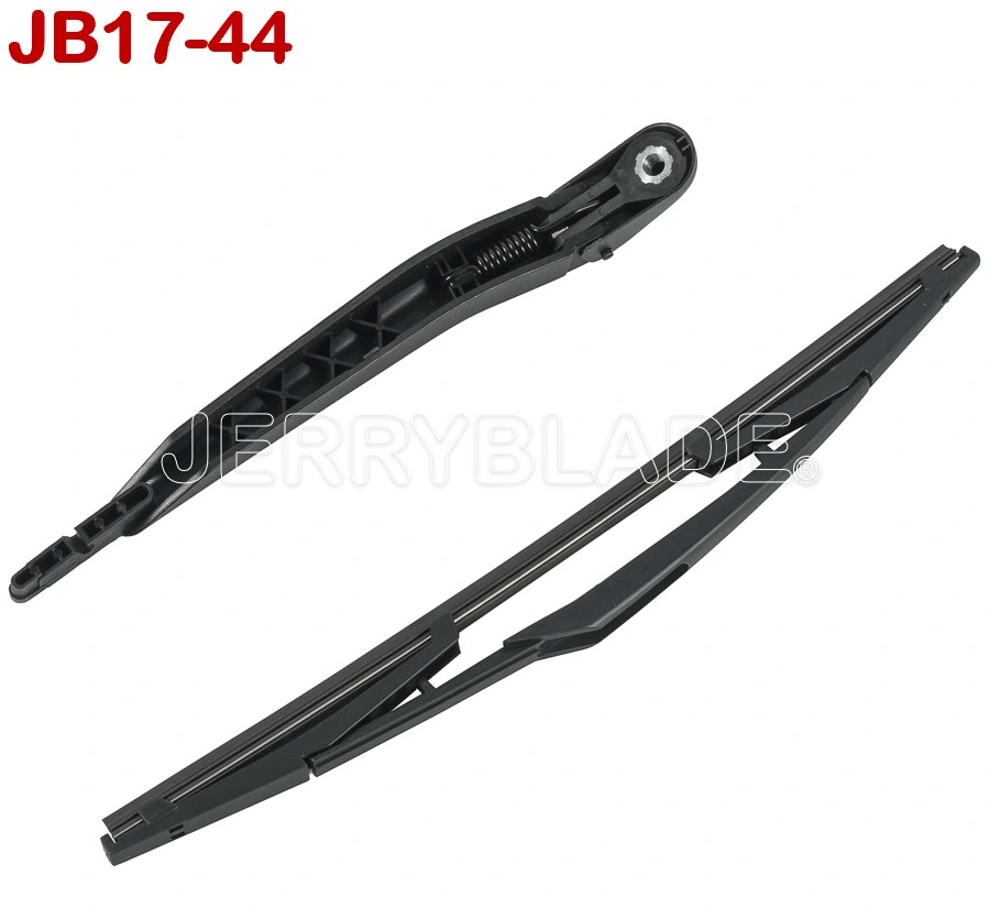 Rear Windscreen Wiper Arm, Black Rear Windshield Wiper Arm Blade Kit Replacement for Peugeot Bipper 2008 2009 2010 2011 2012 2013 2014 2015 2016 FIAT Fiorino